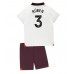 Manchester City Ruben Dias #3 Barnkläder Borta matchtröja till baby 2023-24 Kortärmad (+ Korta byxor) Billigt